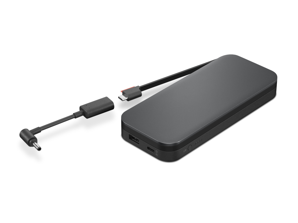 Lenovo Go USB Type-C ノートブック パワーバンク Type-C - ラウンドチップ 変換ケーブル付き - 製品の概要とサービス部品  - Lenovo Support JP